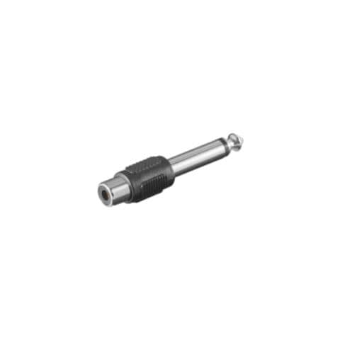 AUDANG 6.3mm RCA Nero, Acciaio inossidabile cavo di interfaccia e adattatore - Foto 1