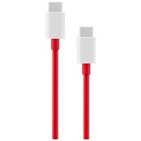 Cavo Dati E Ricarica Usb-c Originale Warp Ricarica Rapida 150cm Red Bulk Per Model 8t 9 Pro - Foto 2