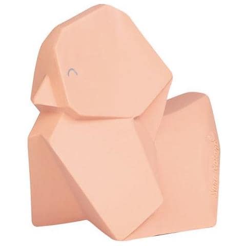 Anello Dentizione Origami Gomma Rosa - Foto 1