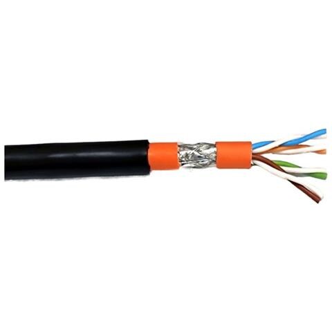 EFB Elektronik 99733.100-CPR cavo di rete Nero 100 m Cat7 S/FTP (S-STP) - Foto 1