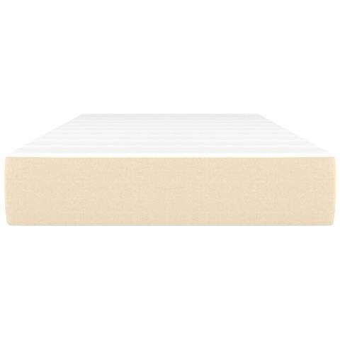 Materasso A Molle Insacchettate Crema 100x200x20 Cm - Foto 1