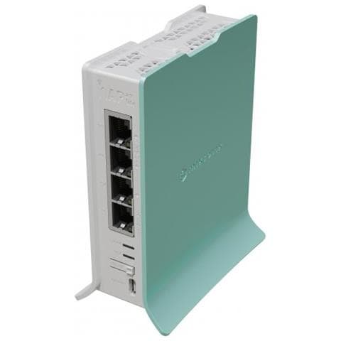 Hap Router Wireless Gigabit Ethernet Banda Singola (2.4 Ghz) Verde, Bianco - Foto 1