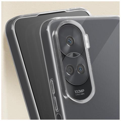 Cover Per Honor 90 Lite Silicone 0,5 Mm Anti-ingiallimento - Foto 5