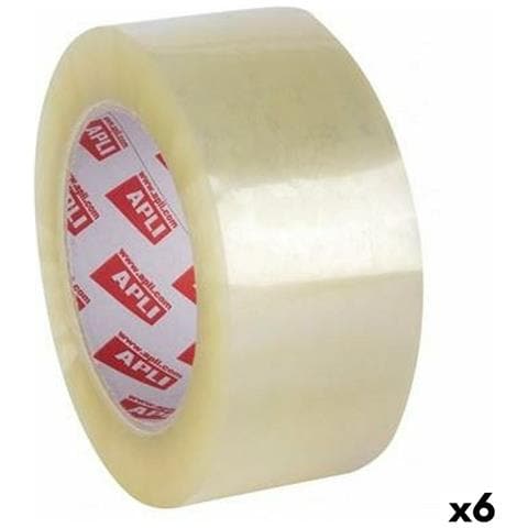 Nastro Adesivo Apli 48 Mm X 132 M Trasparente (6 Unità) - Foto 1