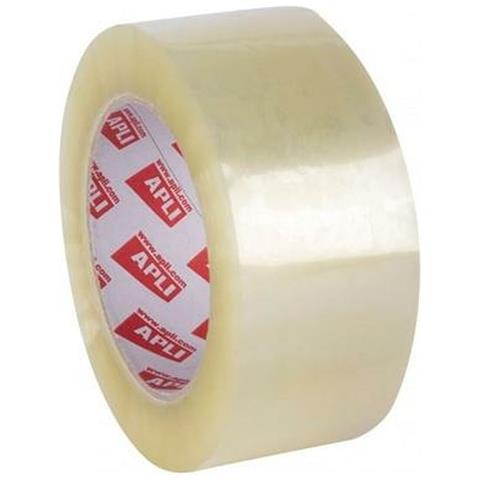 Nastro Adesivo Apli 48 Mm X 132 M Trasparente (6 Unità) - Foto 2