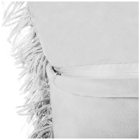 Set Di 2 Cuscini Cide 45 X 45 Cm Grigio Chiaro Tinta Unita - Foto 2