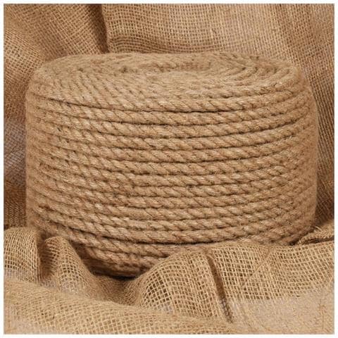 Corda In Juta Lunga 25 M Spessa 14 Mm - Foto 1