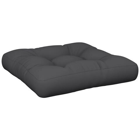 Cuscino Per Pallet Nero 60x60x12 Cm In Tessuto - Foto 2
