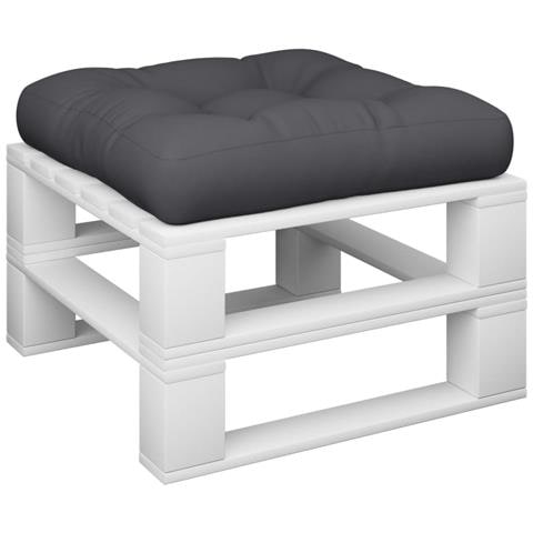 Cuscino Per Pallet Nero 60x60x12 Cm In Tessuto - Foto 3