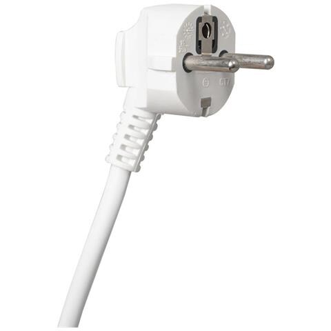 Cavo Di Prolunga 1,5mb 5gn+0+interruttore 3x1,0mm 10a Ip20 (lb0085-1,5) Va0309-1,5 - Foto 6