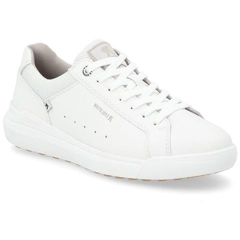 Leisure Trainers White Sneakers Pelle Scarpe Donna Bianco Eu 40, W1100-80 - Foto 1