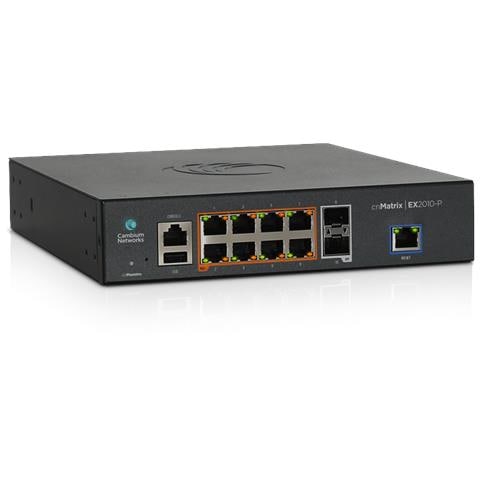 cnMatrix EX2010-P Gestito L2/L3 Gigabit Ethernet (10/100/1000) Supporto Power over Ethernet (PoE) 1U Nero - Foto 1