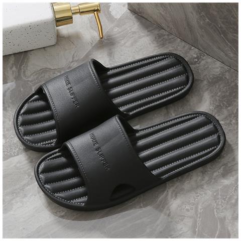 Pantofole Nere Comode In Eva - Perfette Per Interni Ed Esterni Black 41-42 - Foto 5