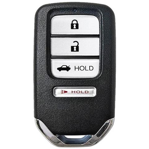 Guscio Chiave A 4 Pulsanti Con Clacson Compatibile Con Honda - Sostituisci Il Tuo Telecomando Usurato - Foto 1