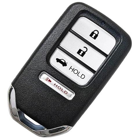 Guscio Chiave A 4 Pulsanti Con Clacson Compatibile Con Honda - Sostituisci Il Tuo Telecomando Usurato - Foto 2