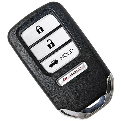 Guscio Chiave A 4 Pulsanti Con Clacson Compatibile Con Honda - Sostituisci Il Tuo Telecomando Usurato - Foto 4