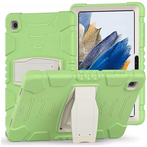 Custodia Per Samsung Galaxy Tab A8 10.5” Antiscivolo Con Supporto Verde - Foto 1