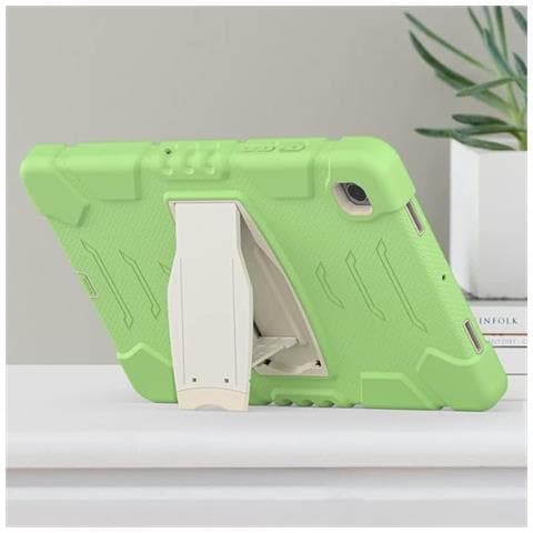 Custodia Per Samsung Galaxy Tab A8 10.5” Antiscivolo Con Supporto Verde - Foto 4