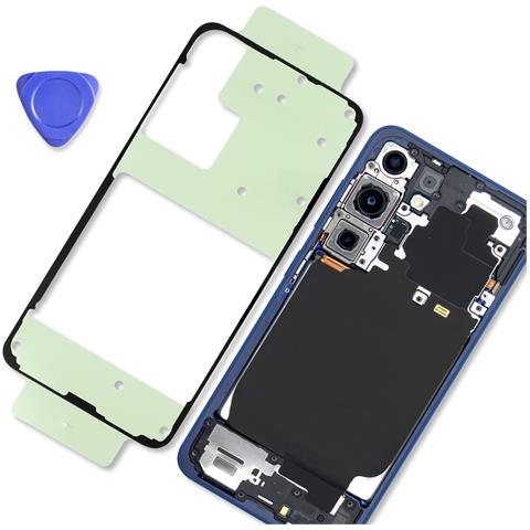 Kit Adesivo Vetro Posteriore Originale Per Galaxy S25 Con Viti E Pad, Trasparente - Foto 2