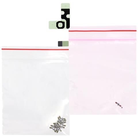 Kit Adesivo Vetro Posteriore Originale Per Galaxy S25 Con Viti E Pad, Trasparente - Foto 4