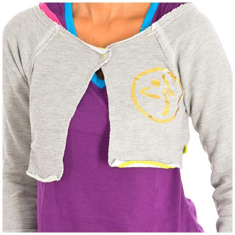 Giacca Sportiva A Maniche Lunghe Da Donna Z1t00475 - Foto 2