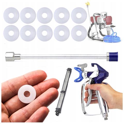 Pistola A Spruzzo E Accessori Set - Lancia 30cm, Ugello 517, Filtro 60 Mesh | Compatibile Con Graco Ftx Xtr | Alta Qualità E Durata - Foto 1