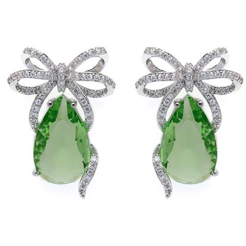 Orecchini a Goccia Verdi Incantevoli - Foto 5