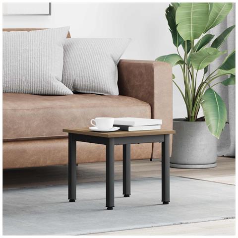 Tavolino da salotto Rovere Artigianale 40 x 40 x 36 cm - Foto 2