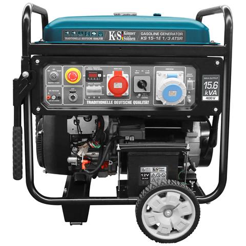 Generatore a benzina """" KS 15-1E 1/3 ATSR Tensione, V 230/400 Potenza massima /nominale (230V), kW 11.5/11.0 - Foto 4