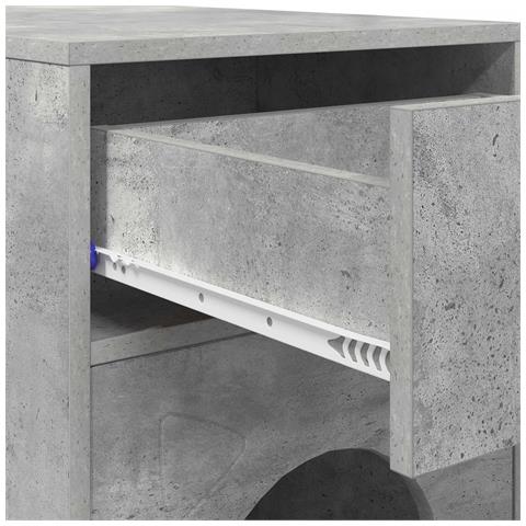 Casa per Gatti Calcestruzzo 72 x 42.5 x 70 cm Legno multistrato - Foto 9