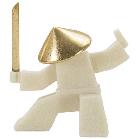 Statuetta Samurai Oda Quarzy -a- In Resina E Metallo - Foto 1