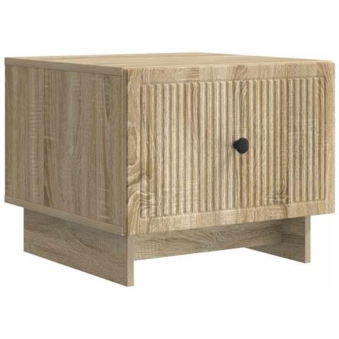 Tavolino da salotto con cassetto Rovere Sonoma 49 x 50 x 40 cm - Foto 1