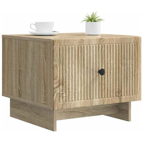Tavolino da salotto con cassetto Rovere Sonoma 49 x 50 x 40 cm - Foto 2