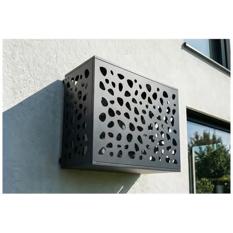 Copertura Aneto Sunny condizionatore alluminio grigio - taglia M - Foto 1