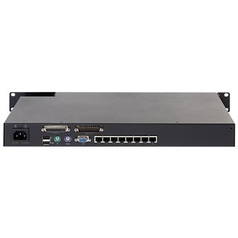 KVM0108A switch per keyboard-video-mouse (kvm) Montaggio rack Nero - Foto 1