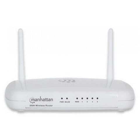 Router Wireless 300 Mbps 4 Porte LAN Fast Ethernet + 1 Porta WAN Colore Bianco - Foto 2