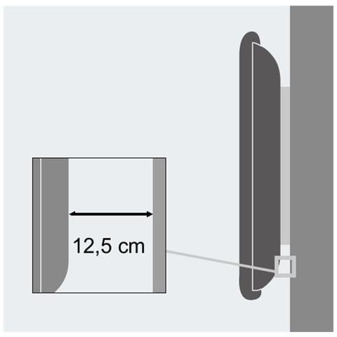 ICA-LCD 114 - Supporto a muro per TV LED LCD 17''-37'' fisso - Foto 5