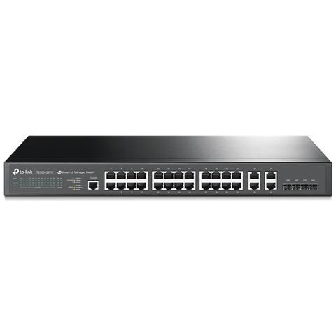 Switch JetStream T2500-28TC 24 x 10/100 + 4 x combo Gigabit SFP - Foto 1