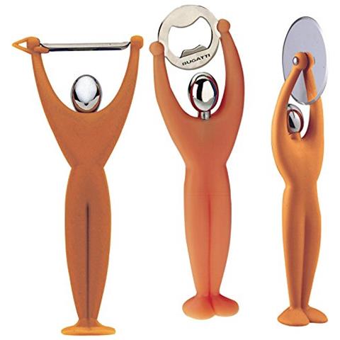 Pelatutto, Apribottiglia, Pizza, Gym, - Arancione - Foto 1