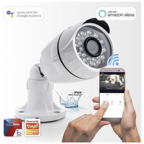 Lan, Wlan Ip Videocamera Di Sorveglianza 1920 X 1080 Pixel - Foto 1