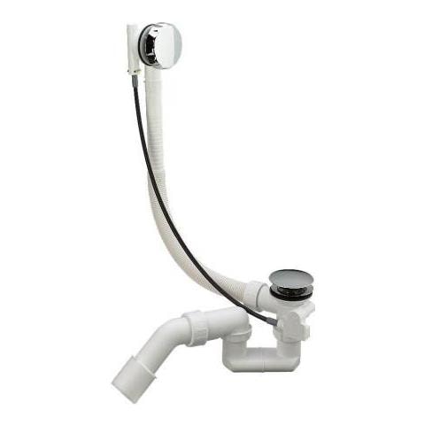 Simplex Bagno Bagno Di Scarico Rifiuti Vasca Tubo Di Troppopiùno Flessibile - Foto 1