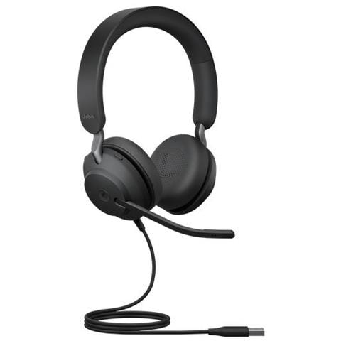 Evolve2 40 Cuffie Stereo con Microfono - Nero - Foto 2