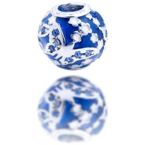 Gioielleria Vmm0232-33. Decorazione, Colore Bianco Blu Argento. Donna. - In ordine - Foto 3