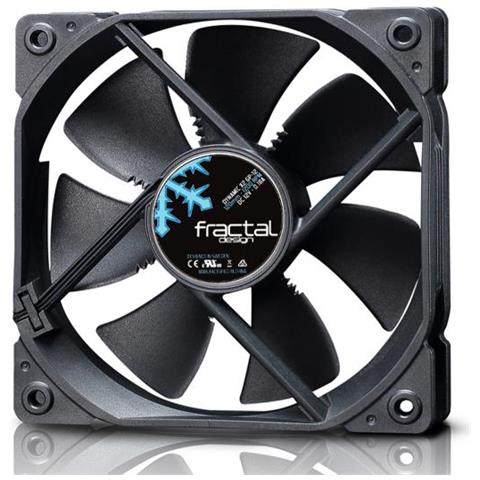 Dynamic X2 Case Per Computer Ventilatore 12 Cm Nero (Dynamic X2 Gp-12 12cm Case Fan, Long - Foto 1