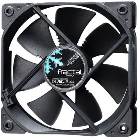 Dynamic X2 Case Per Computer Ventilatore 12 Cm Nero (Dynamic X2 Gp-12 12cm Case Fan, Long - Foto 2