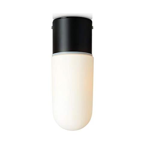 Markslojd Zen - Plafoniera Bagno 1 Luce Nera Ip44, E27 - Foto 1