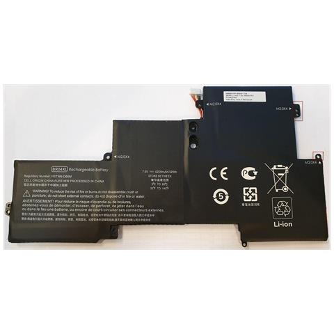 Mbxhp-ba0118 Ricambio Per Laptop Batteria (laptop Battery For Hp 32wh - Li-pol 7.6v 4200mah Black, - 32wh Li-p - Foto 2