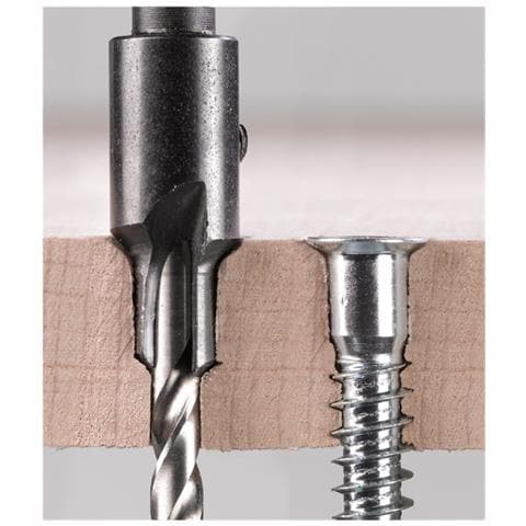 512604, Drill, Spiral cutting drill bit, Faesite, Hardwood, Plastica, Legno dolce, Legno, High-Speed Steel (HSS) , Argento, M2 - Foto 1