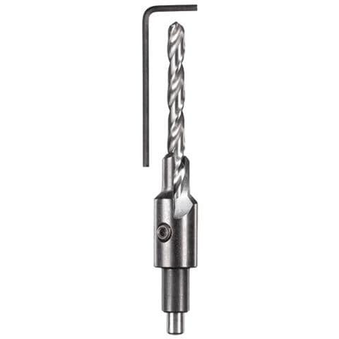 512604, Drill, Spiral cutting drill bit, Faesite, Hardwood, Plastica, Legno dolce, Legno, High-Speed Steel (HSS) , Argento, M2 - Foto 3