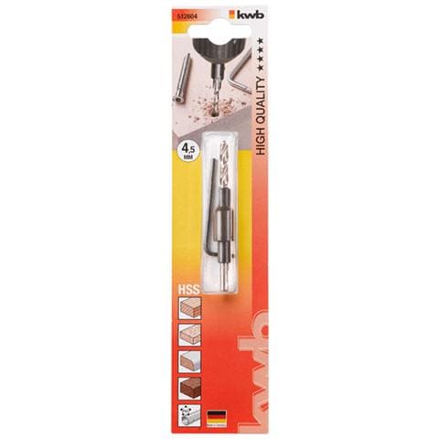 512604, Drill, Spiral cutting drill bit, Faesite, Hardwood, Plastica, Legno dolce, Legno, High-Speed Steel (HSS) , Argento, M2 - Foto 2